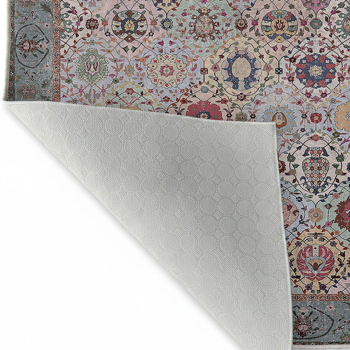 Conceptum Alfombra 100% Algodón Multicolor 120 x 180 cm